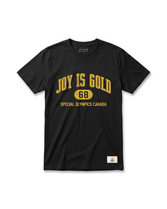 Joy is Gold T-Shirt - Special Olympics Team Canada Presale - Local Laundry