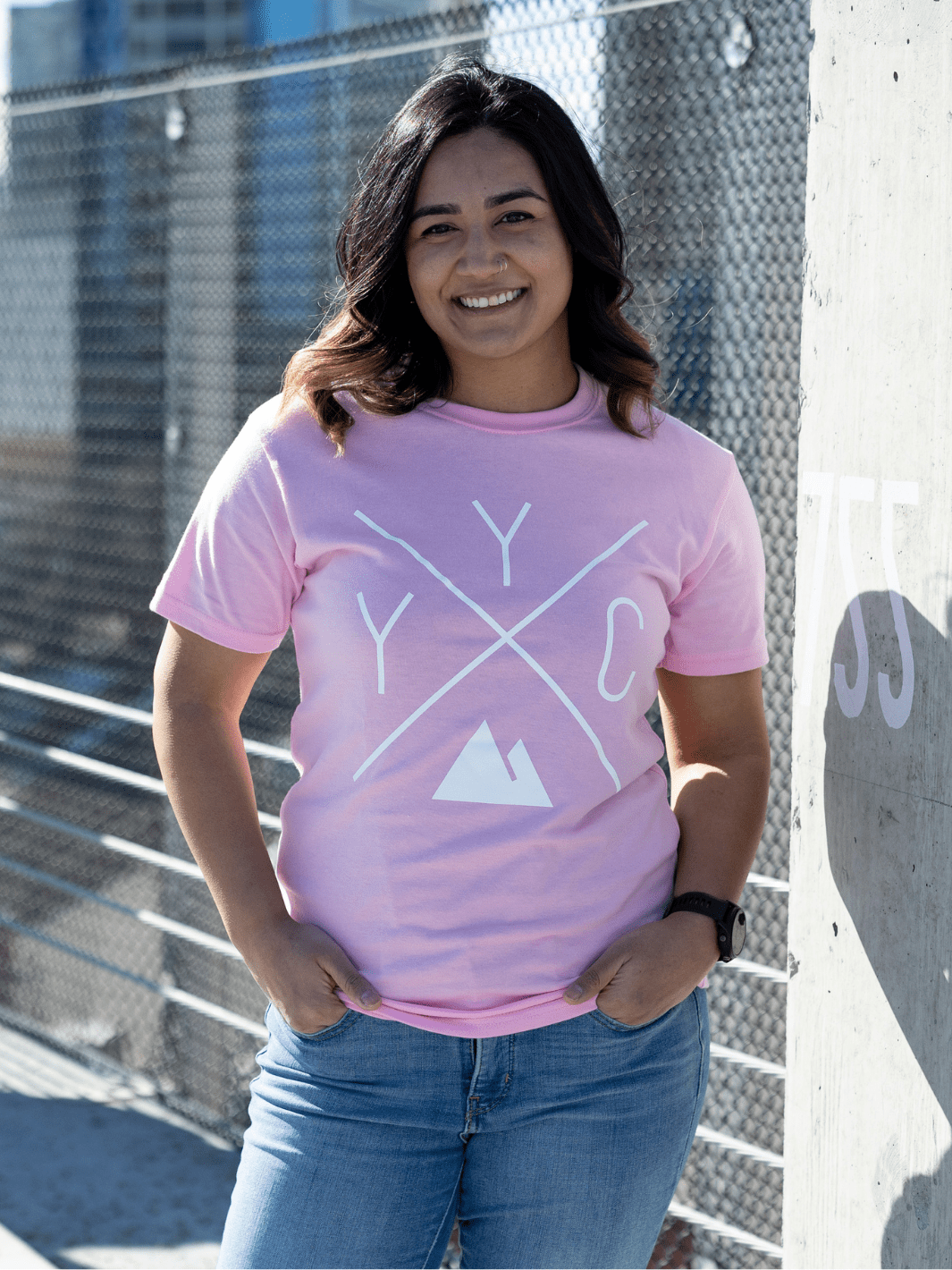 YYC T-Shirt - Limited Edition Pink - Local Laundry