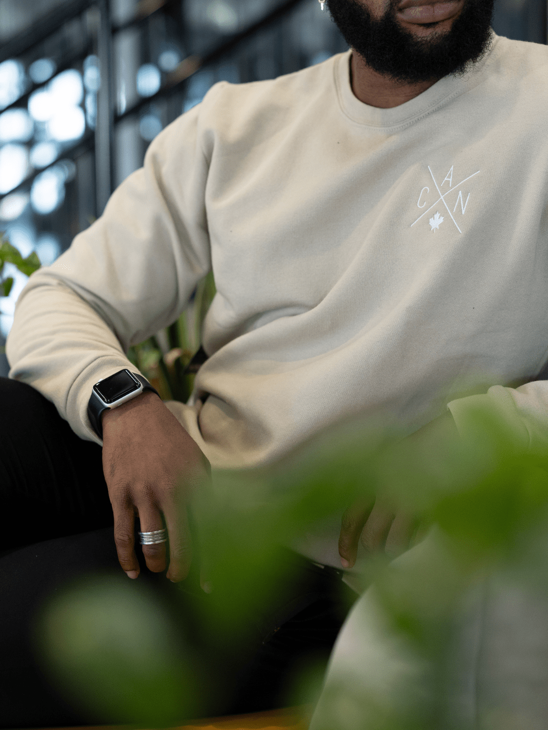 CAN Crewneck - Sand - Local Laundry
