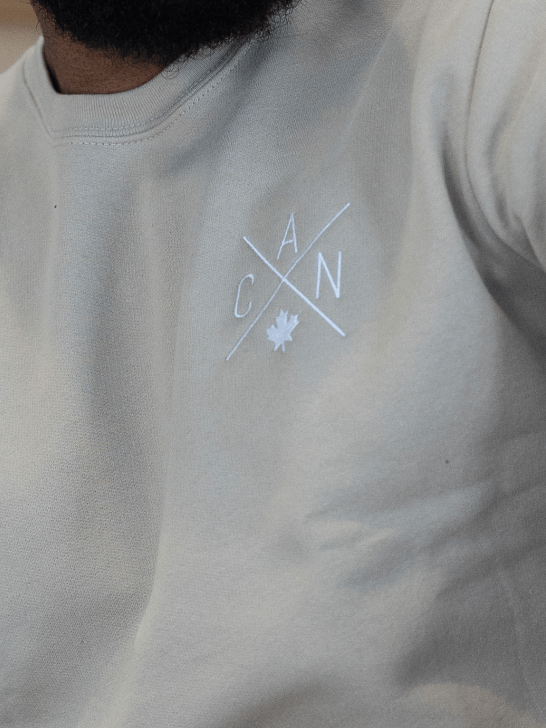 CAN Crewneck - Sand - Local Laundry