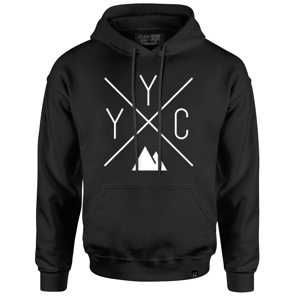 YYC Hoodie Black - Main Image