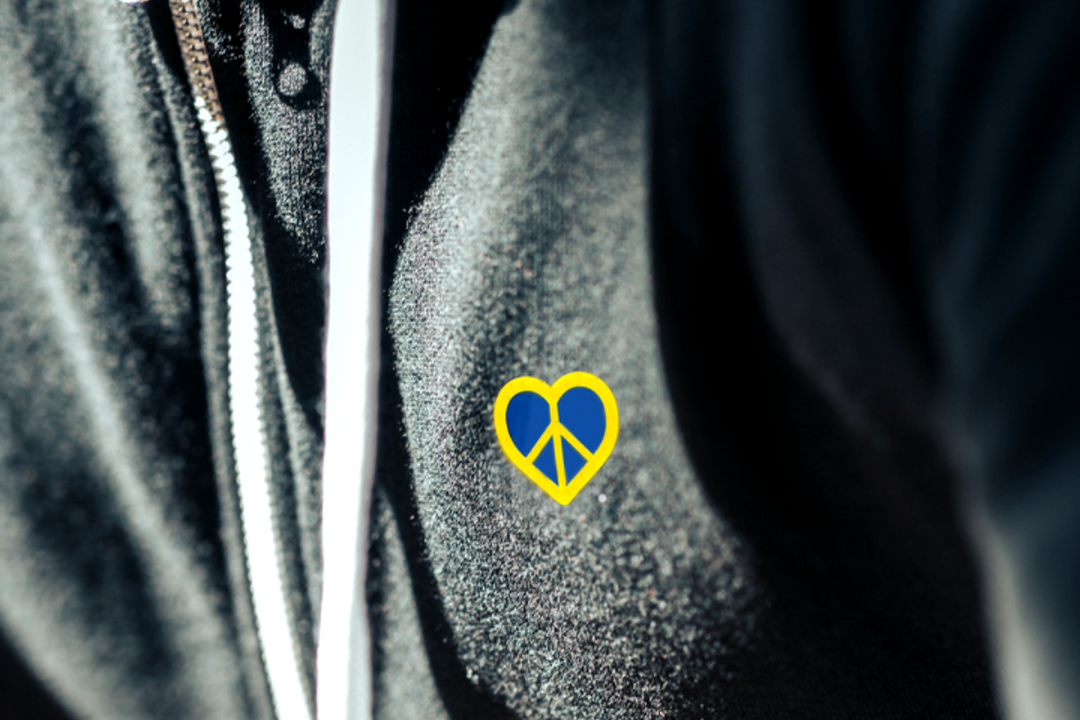 WHY WE MADE THIS: UKRAINE ZIP-UP SWEATER