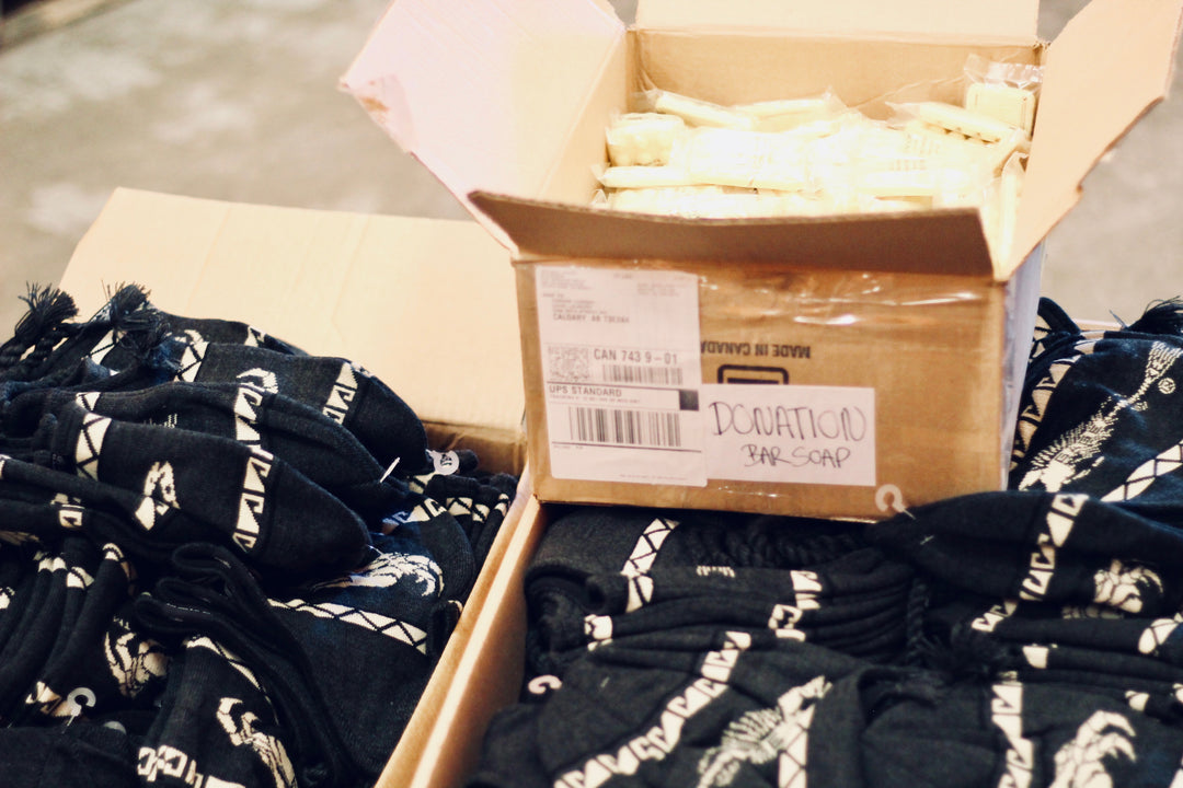 Donating 575 Toques To Shelters In Need