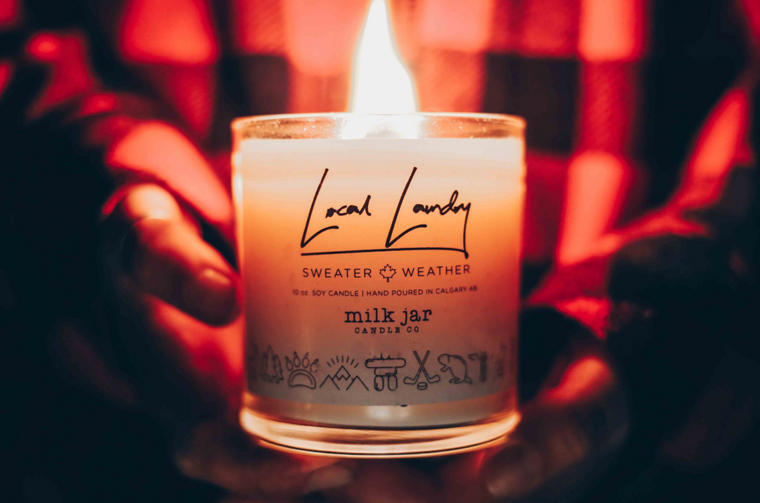 Milk Jar Candles x Local Laundry
