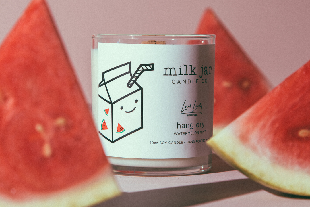 HANG DRY: MILK JAR COLLABORATION CANDLE