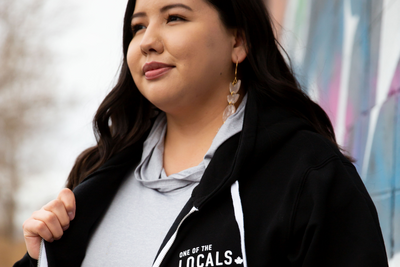 URBAN SOCIETY FOR ABORIGINAL YOUTH x THE LOCALS' ZIP-UP