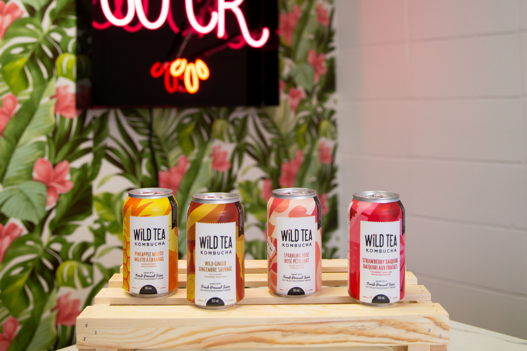 WILD TEA KOMBUCHA x LOCALS' ZIP-UP
