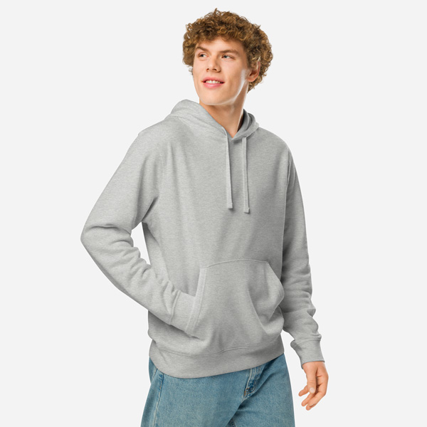 Custom Unisex Organic Mid-Weight Drummer 2.0 Hoodie