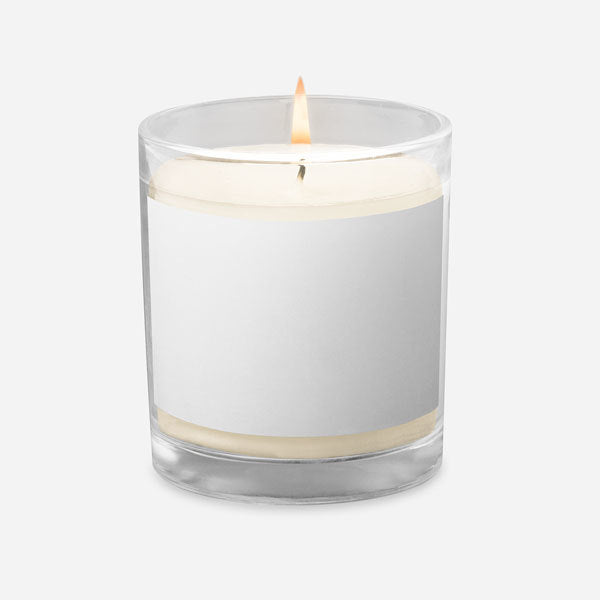 Custom Glass Jar Soy Wax Candle