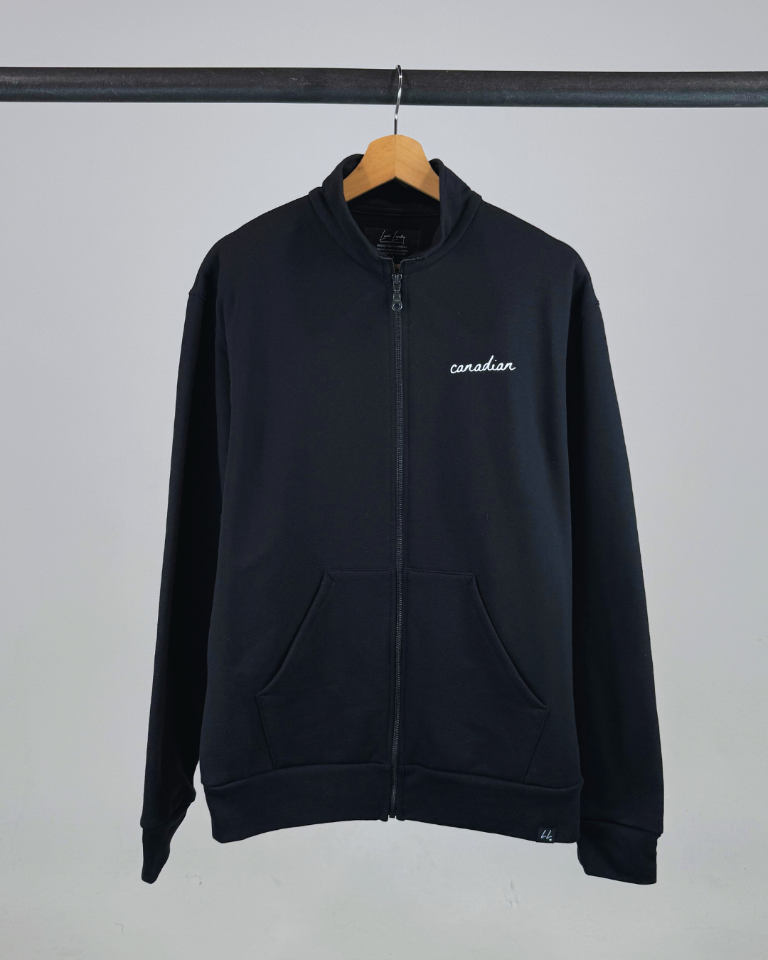 The Canadian Statement Track Jacket - Black - Local Laundry