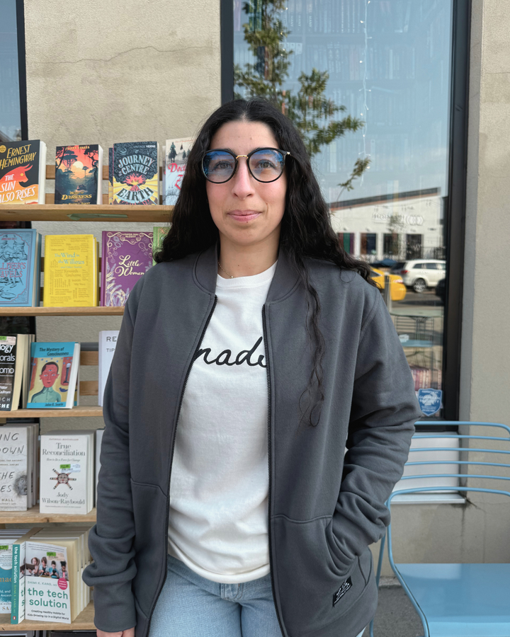 Organic Cotton Fleece Bomber Jacket - Local Laundry