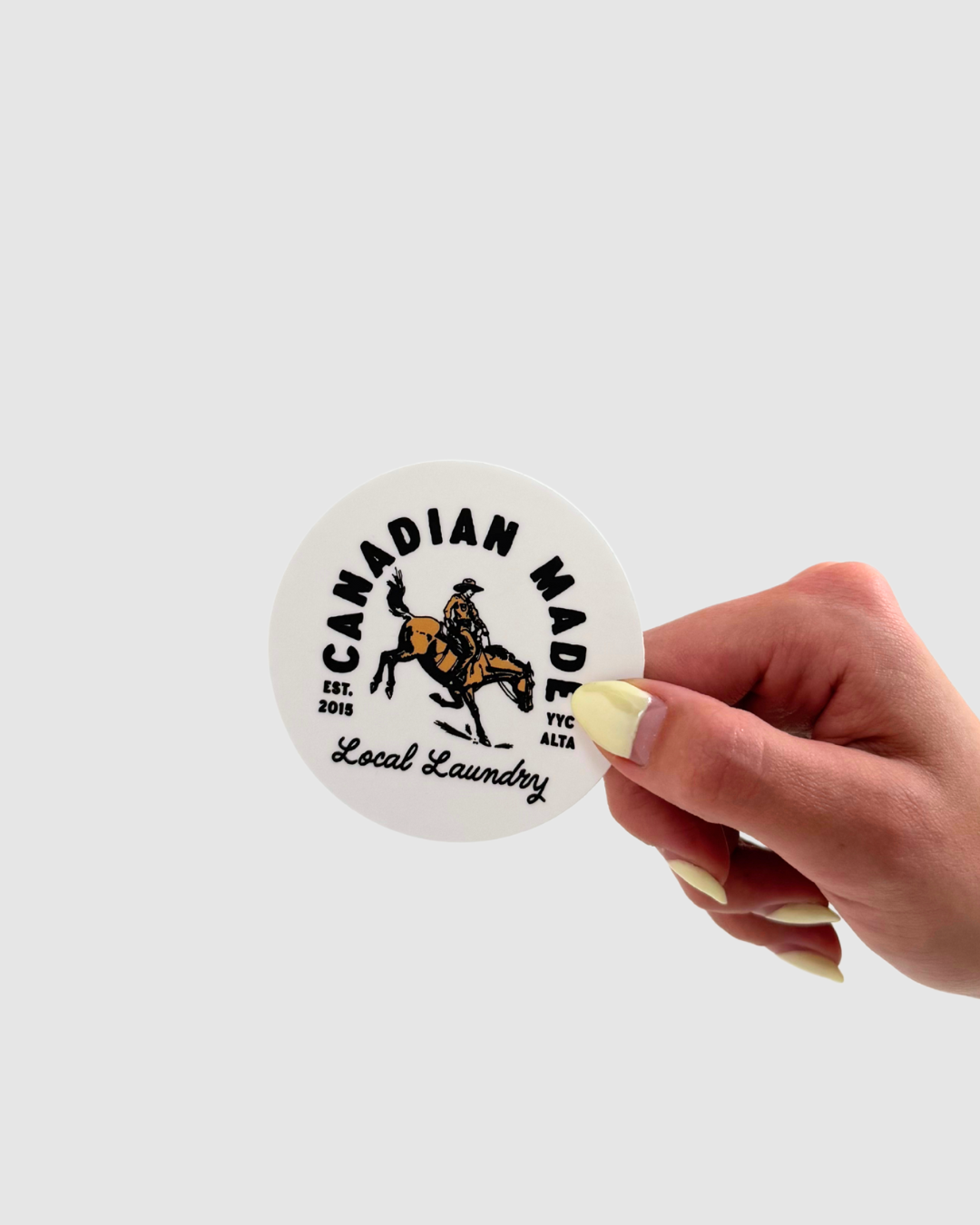 Canadian Made Sticker - Local Laundry