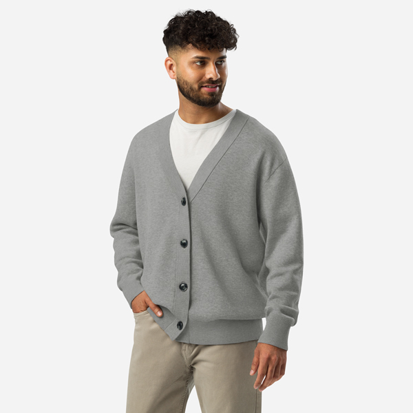 Custom Unisex Knitted Cardigan
