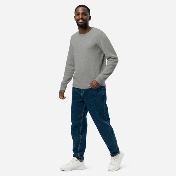 Custom Unisex Classic Fit Knitted Crew neck Sweater