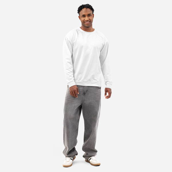 Custom All-Over Print Unisex Cotton Sweatshirt