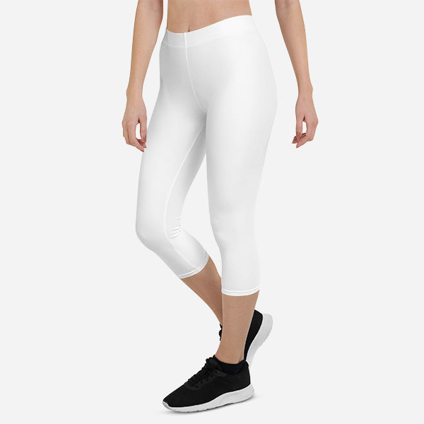 Custom All-Over Print Capri Leggings