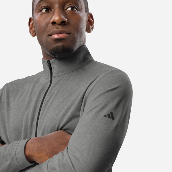 Custom Men's Adidas Quarter-Zip Pullover