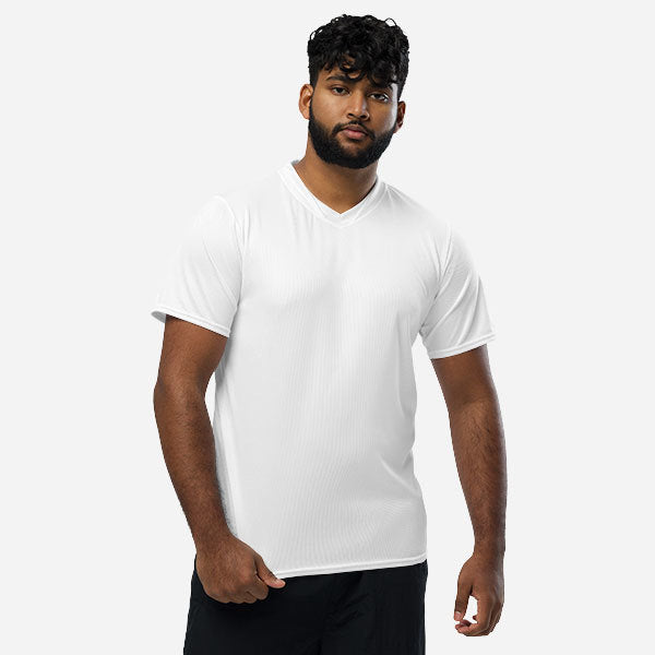 Custom All-Over Print Recycled Unisex Sports Jersey