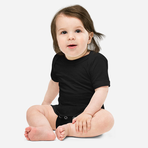 Custom Baby Short Sleeve One Piece
