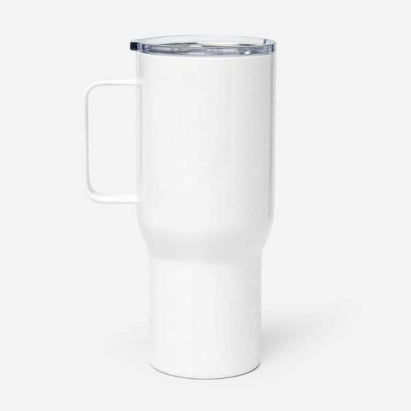 Custom Travel Mug with a Handle