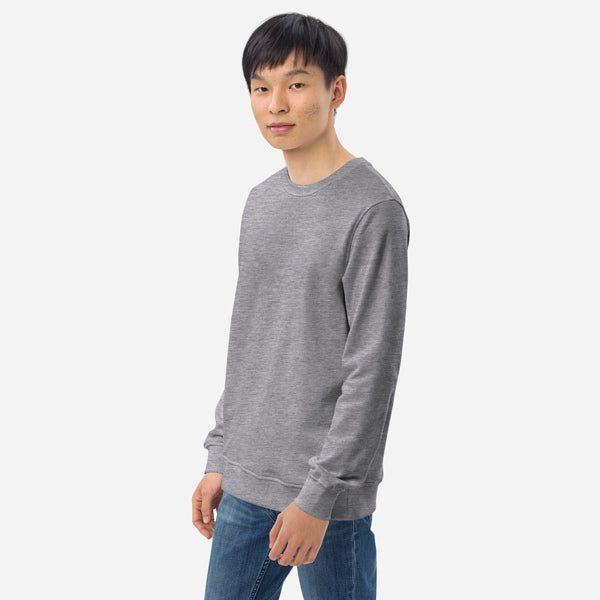 Custom Unisex Organic Sweatshirt