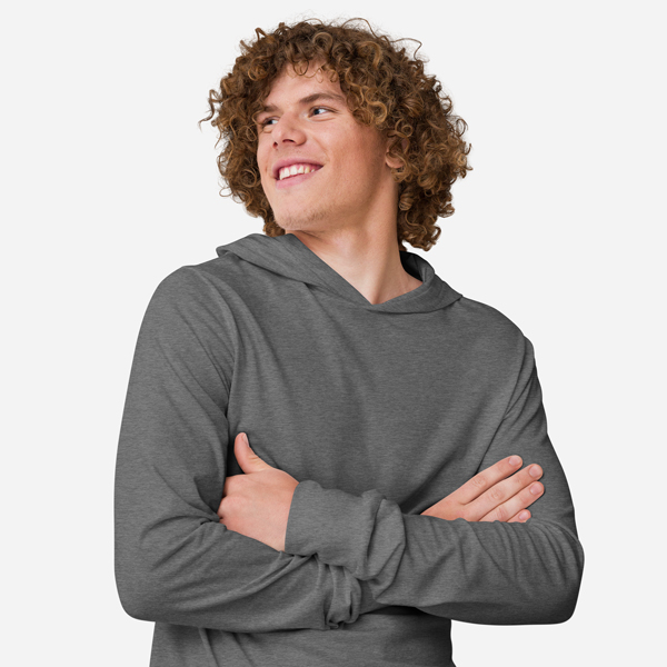 Custom Unisex Hooded Long Sleeve Tee