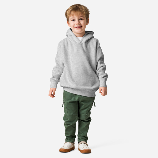 Custom Toddler Pullover Fleece Hoodie