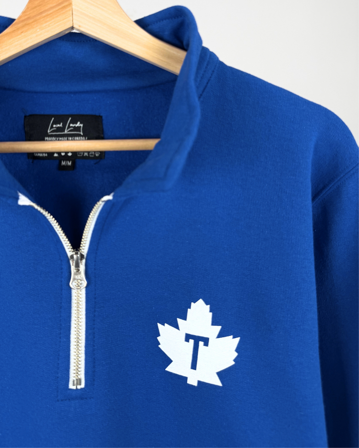 Toronto Maple Leafs Quarter Zip Sweatshirt