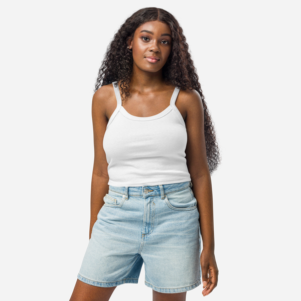 Custom Women's Micro-Rib Tank Top