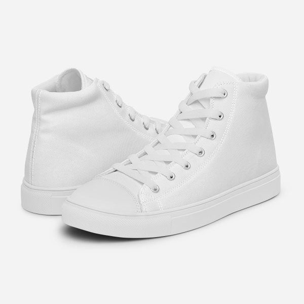 Custom Men's High Top Canvas Shoes