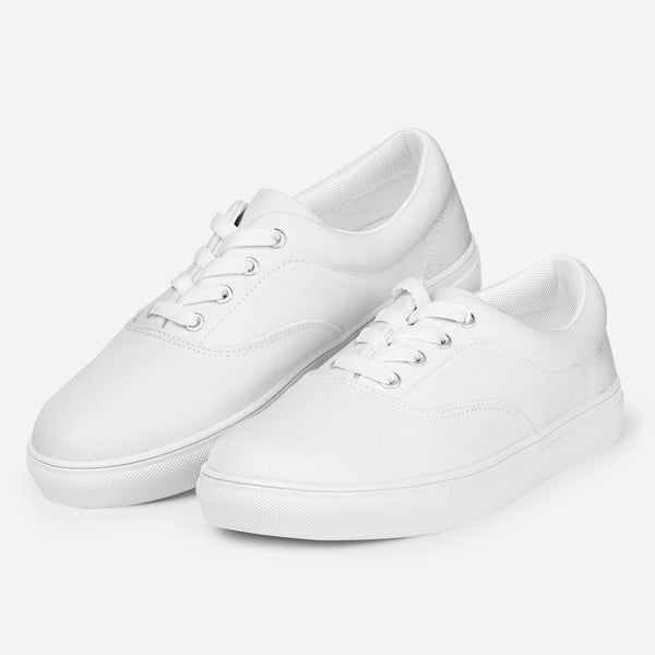 Custom Men's Lace-Up Canvas Shoes