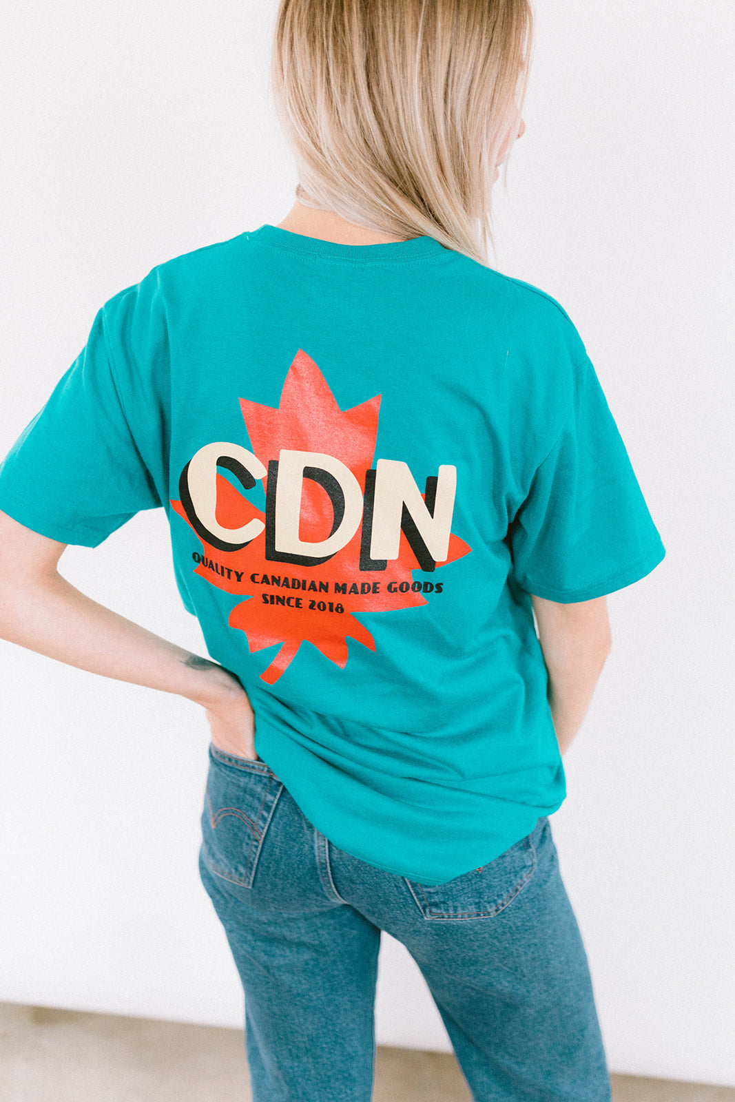 CDN Jade Cotton Heritage Tee - Local Laundry