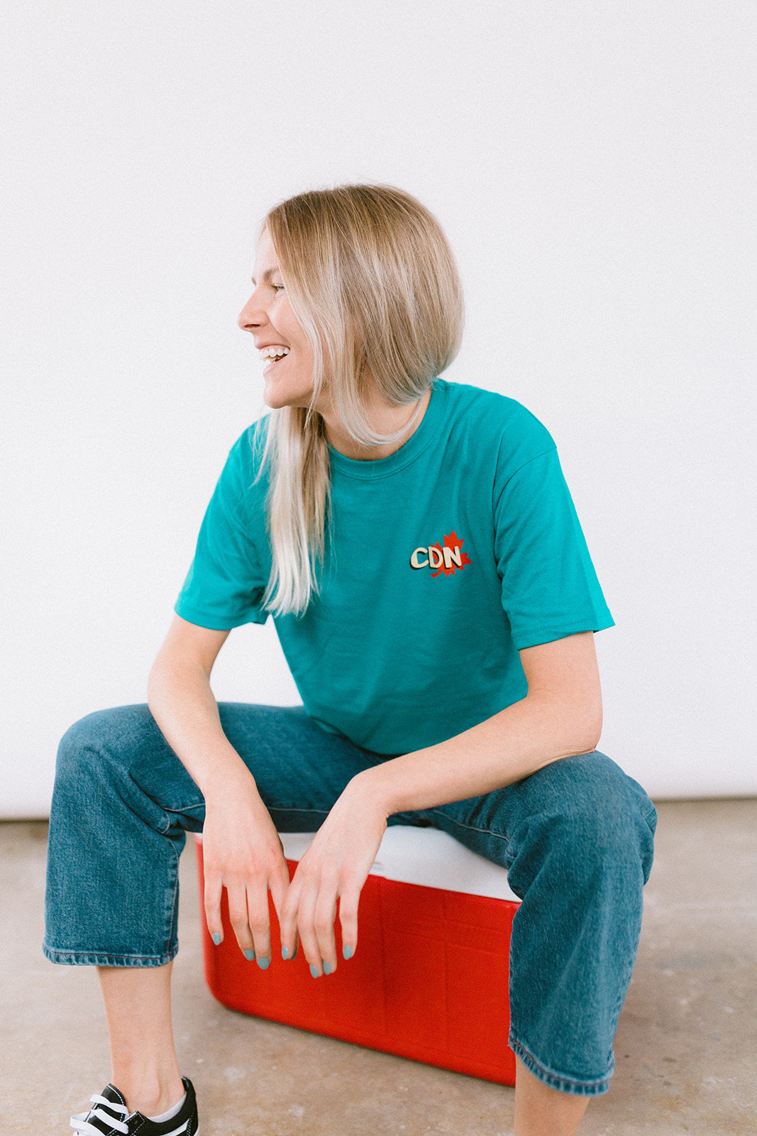 CDN Jade Cotton Heritage Tee - Local Laundry