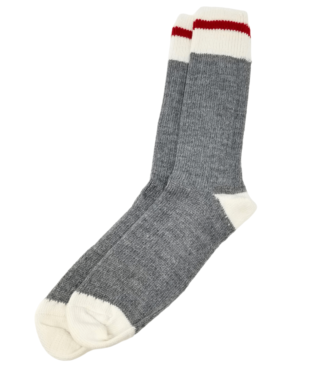 The Made in Canada Giving Camp Socks - Red Stripe 🇨🇦