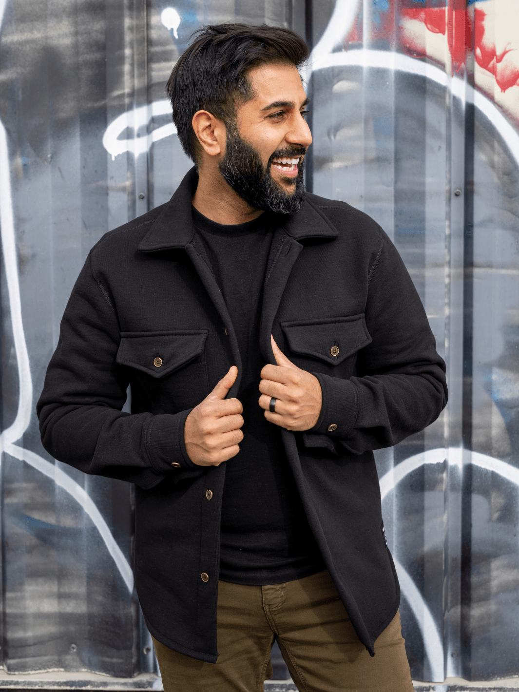 The Bow River Shacket Local Laundry