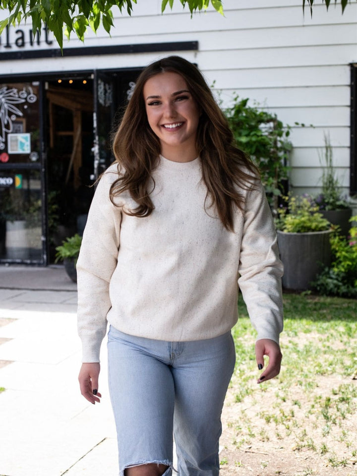 Speckled Heavyweight Sweater 2XL