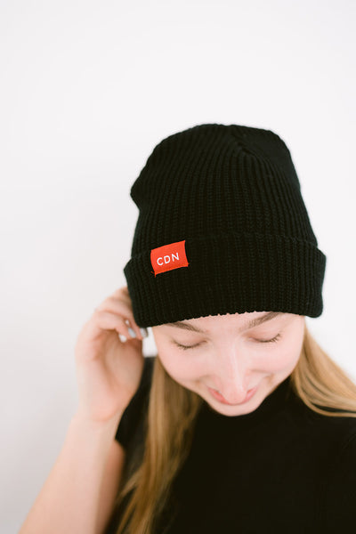 CDN Classic Black Tuque - Local Laundry