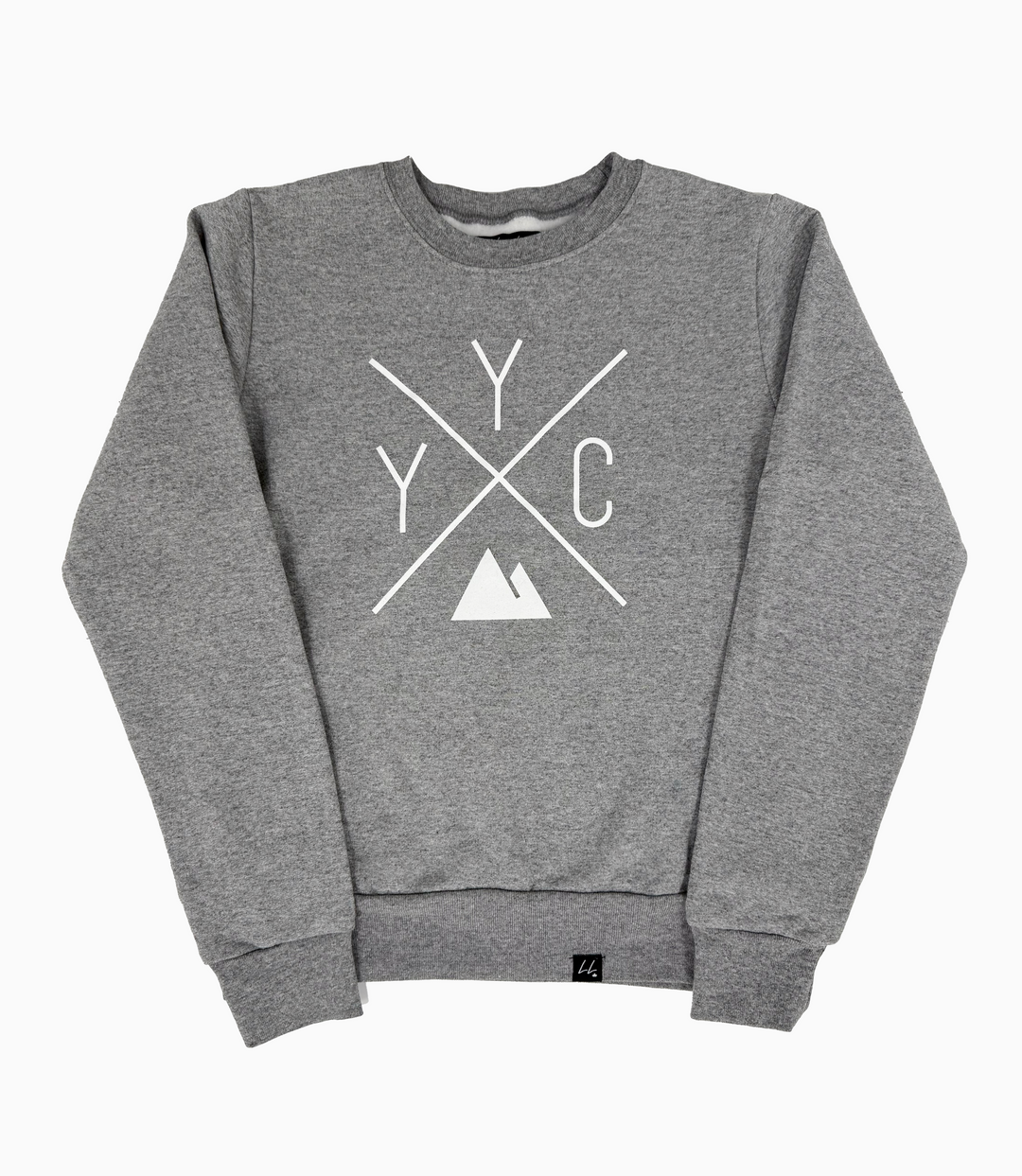 Youth YYC Crewneck - Sports Grey 🇨🇦 - Local Laundry