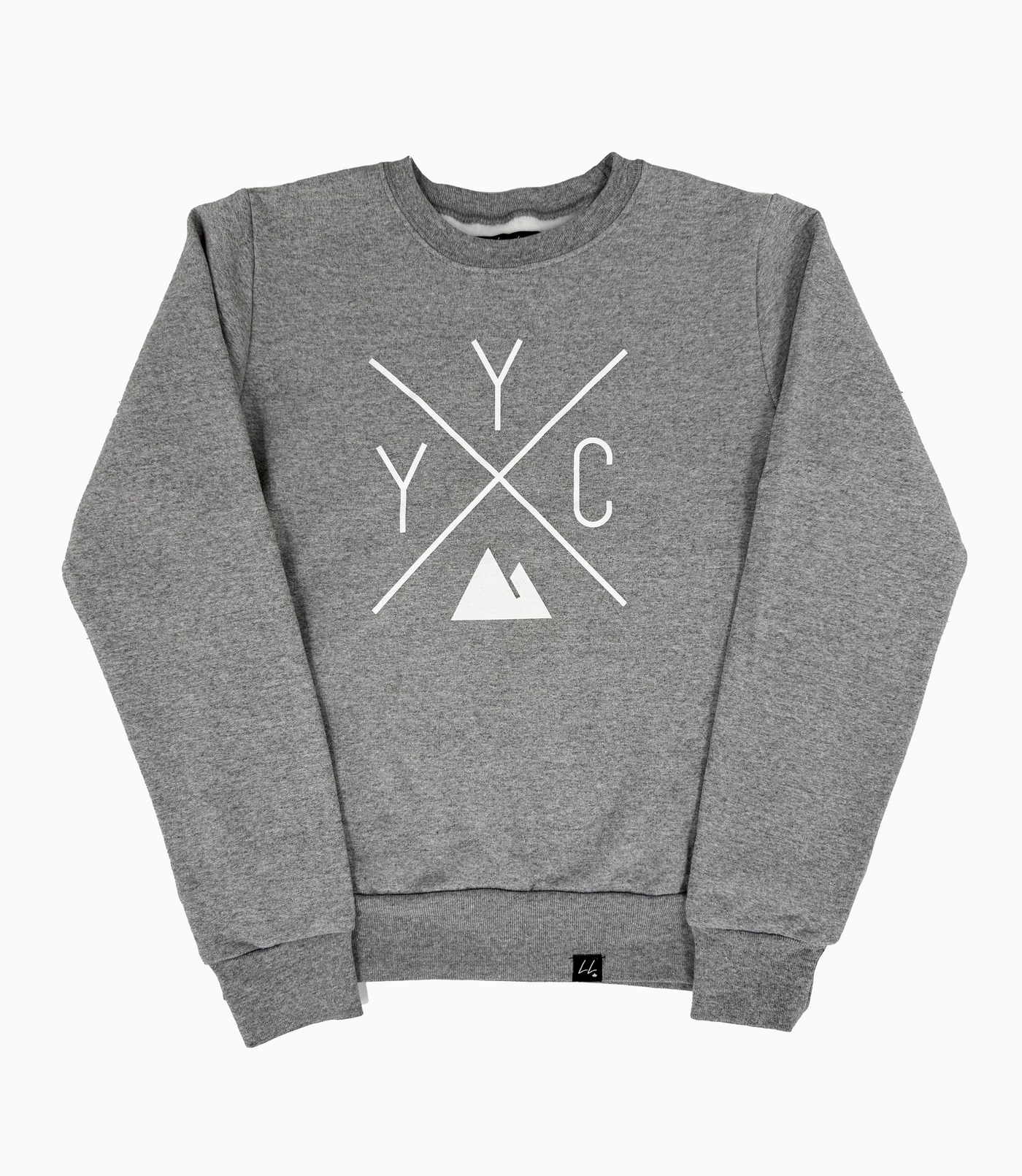 Youth YYC Crewneck - Sports Grey 🇨🇦