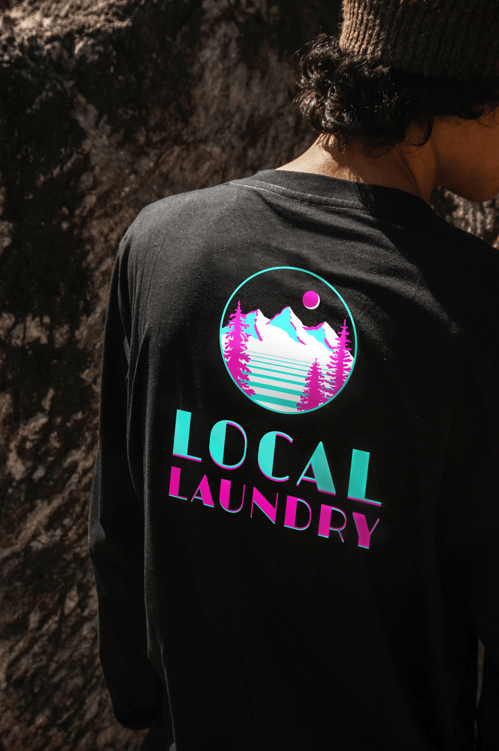Retro Rockies Long Sleeve T-Shirt - Local Laundry