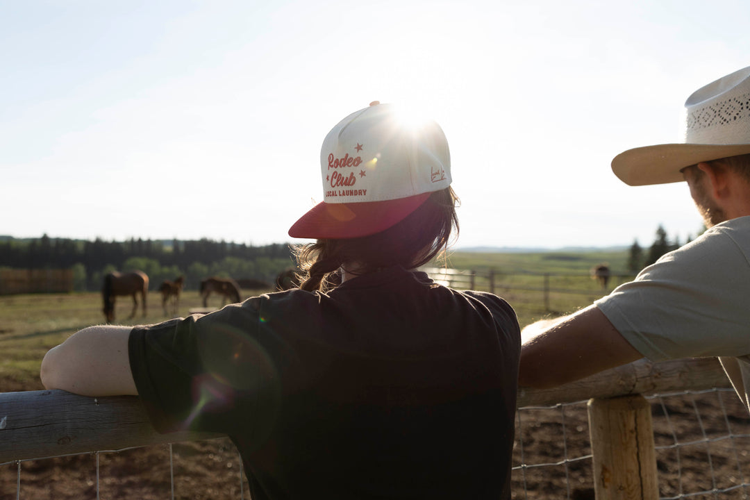 Rodeo Club Snapback Red - Local Laundry