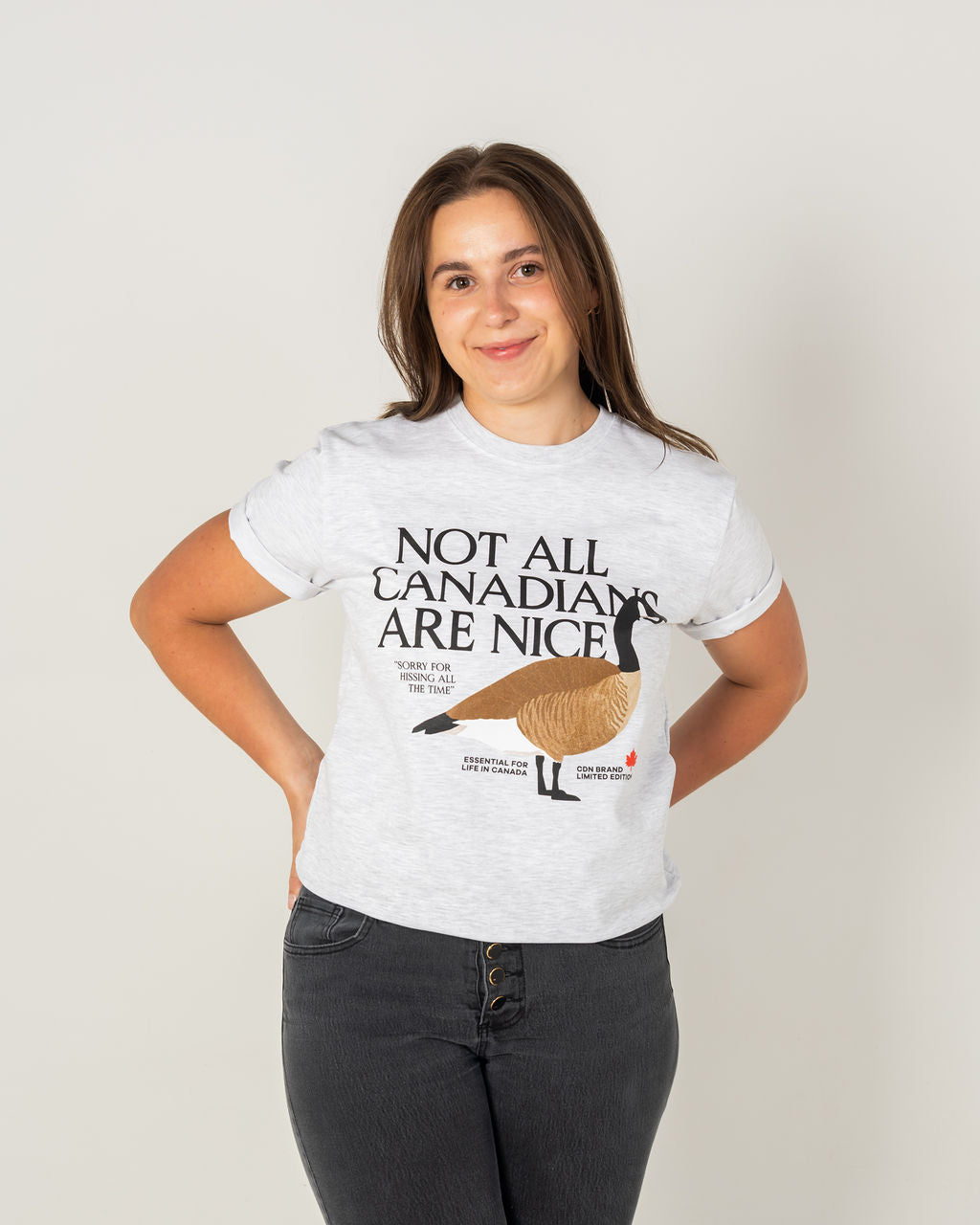 Unisex Midweight Cotton Goose Tee