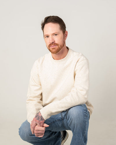 Heavyweight Crewneck Speckled