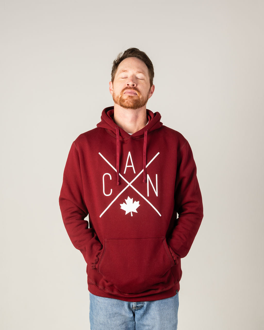 CAN Hoodie - Bordeaux - Local Laundry