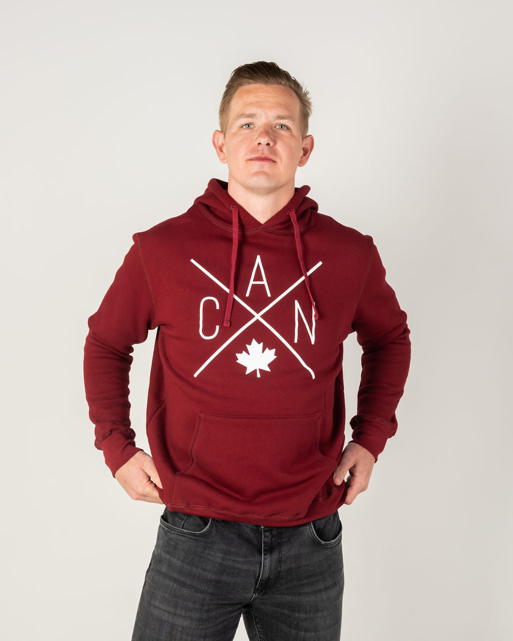 CAN Hoodie - Bordeaux