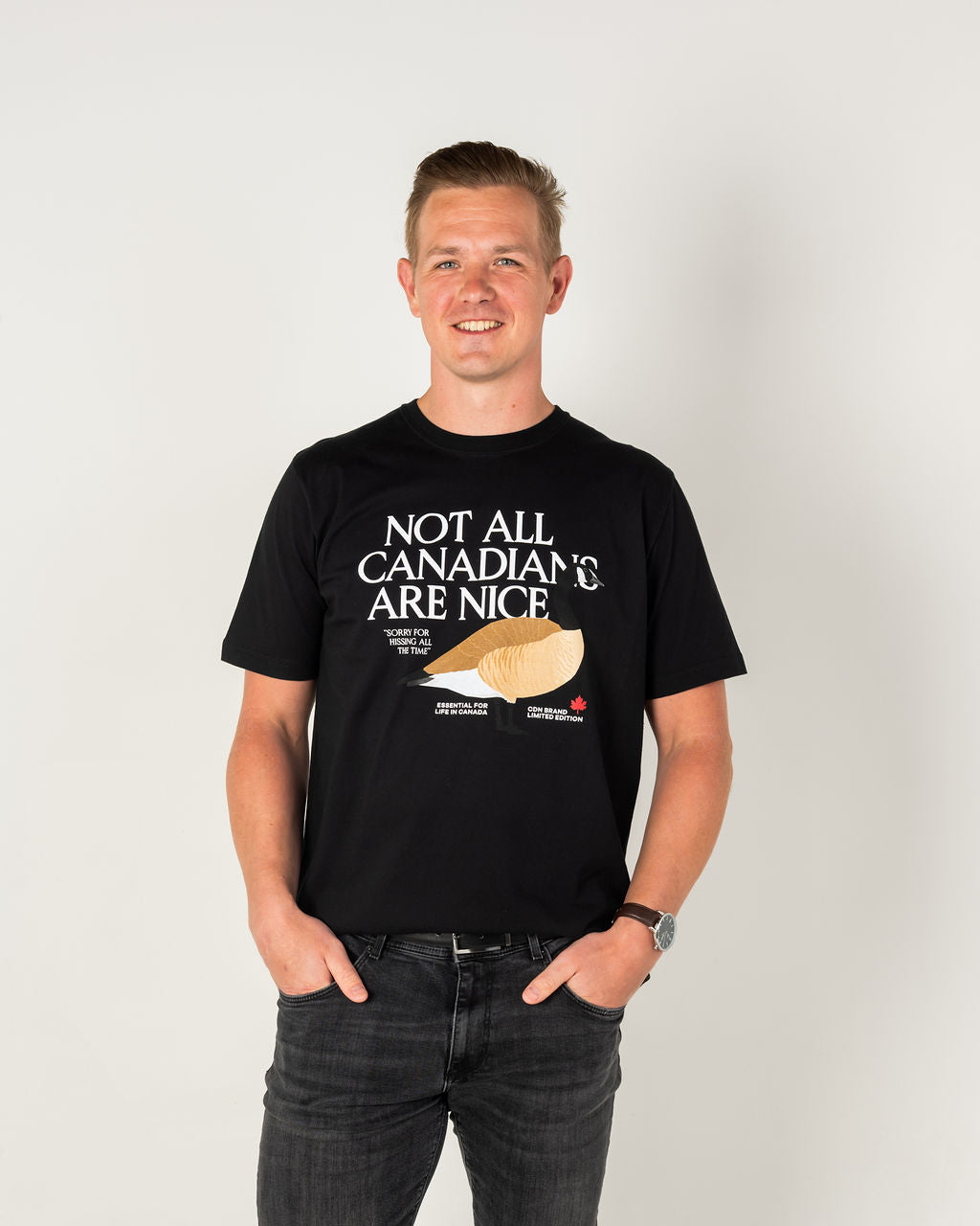 Unisex Midweight Cotton Goose Tee
