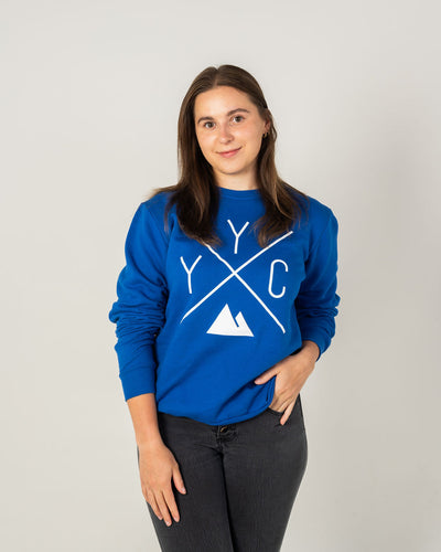 YYC Crewneck Sweatshirt - Royal Blue