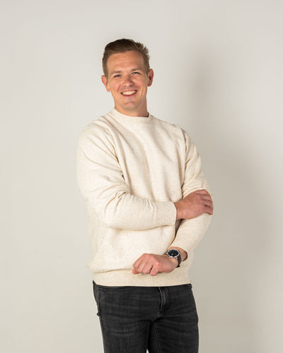 Heavyweight Crewneck Speckled