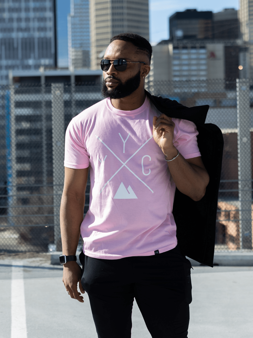 YYC T-Shirt - Limited Edition Pink - Local Laundry
