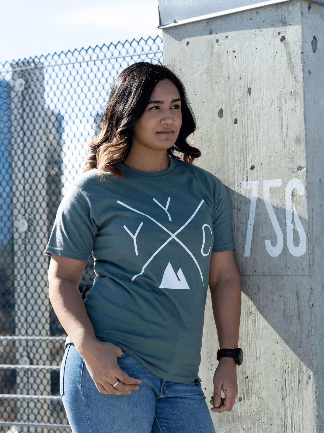 YYC T-Shirt - Sage Green - Local Laundry